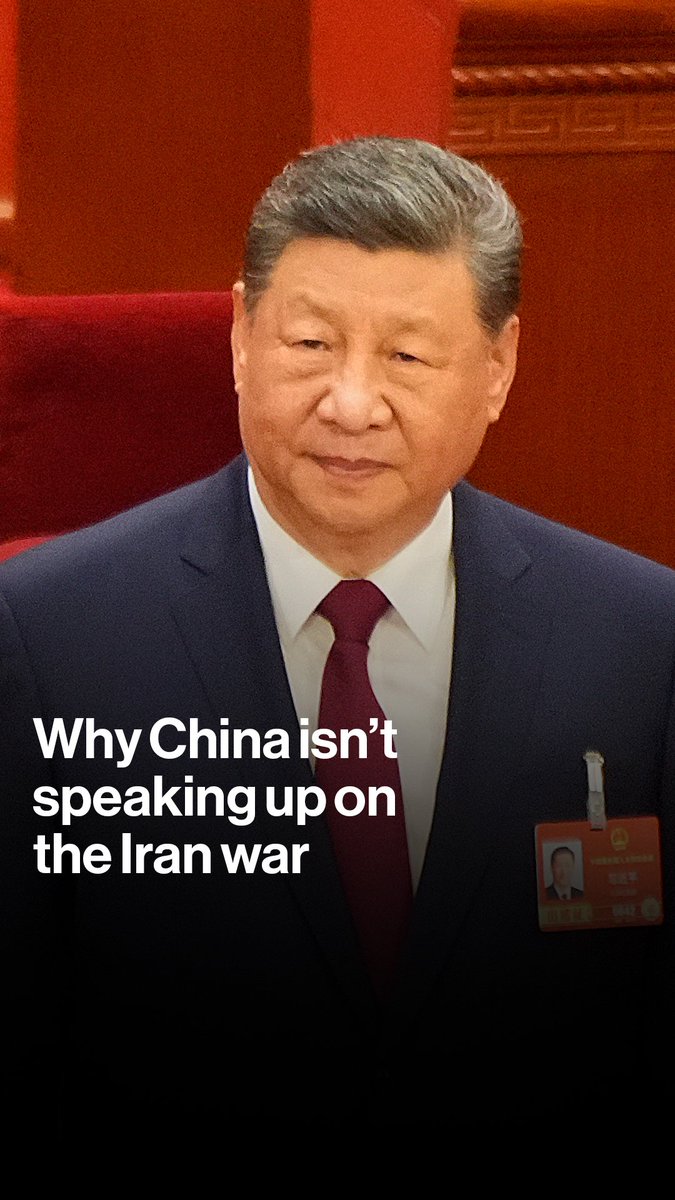 China has been noticeably quiet about the conflict in the Middle East, even as it engulfs a major Chinese friend, Iran. The silence, though, is deliberate. Rebecca Choong Wilkins 钟碧琪 explains