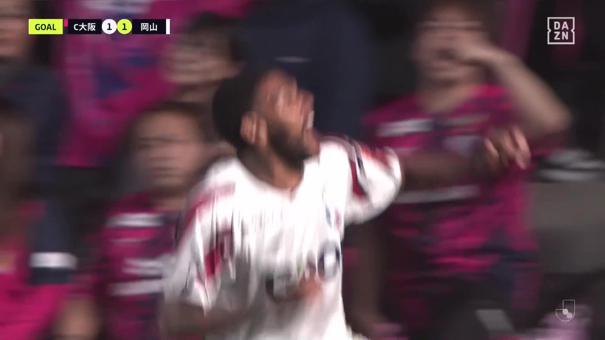 感情が爆発 山根永遠とのホットラインが炸裂⚡️ 🇧🇷ウェリック ポポ 2試合連続ゴール⚽️⚽️ 🏆明治安田J1百年構想リーグ 🆚C大阪×岡山 📺DAZN ライブ配信中 #Jリーグ #だったらDAZN