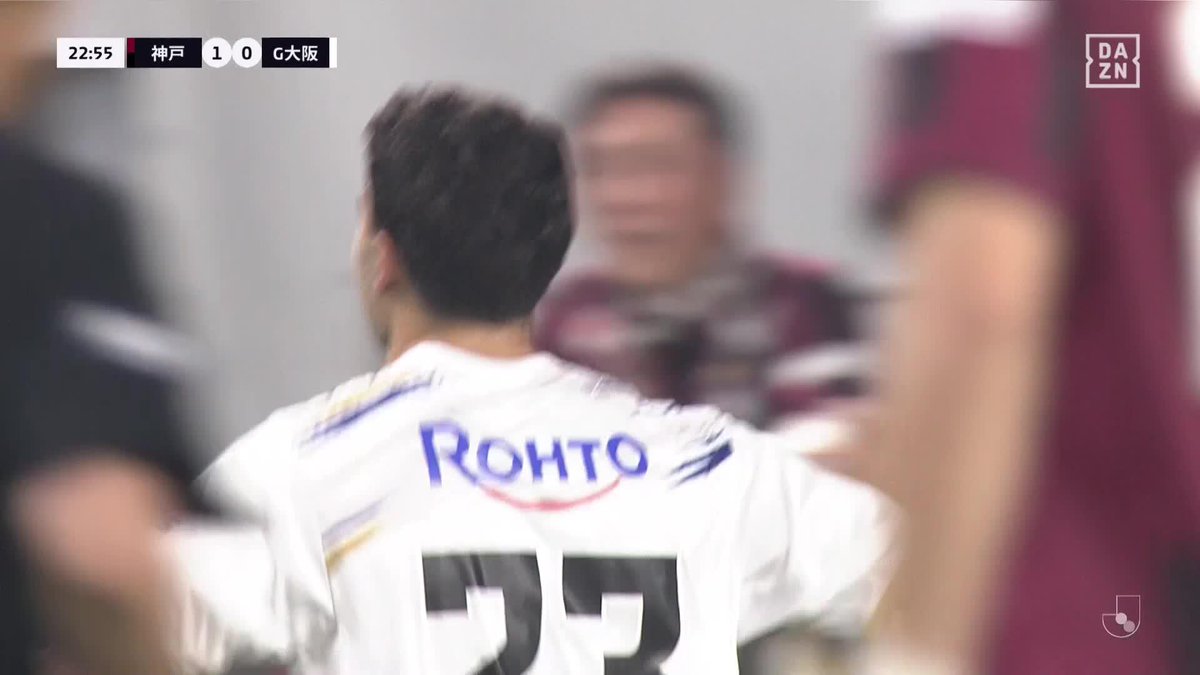 #モーメントブースター でシェアして盛り上がれ!​ ⚽️ゴール (22:56) 👟デニス ヒュメット​​ 🆚ヴィッセル神戸 vs ガンバ大阪 ​📺​DAZNでライブ配信中​ #DAZN #FanZone Sony｜NURO 光 #NURO光 #感動を止めるな