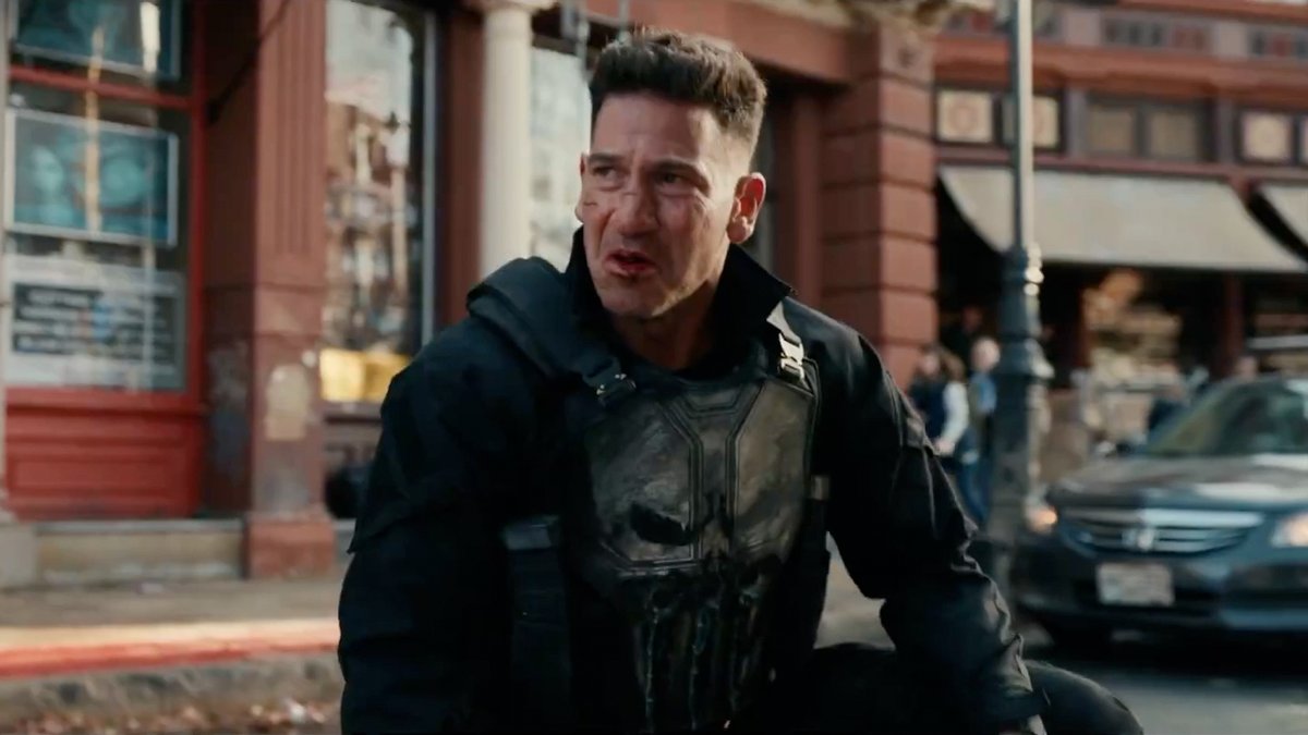 Spider-Man fights the Punisher in our first look at Jon Bernthal as Frank Castle in #SpiderManBrandNewDay.