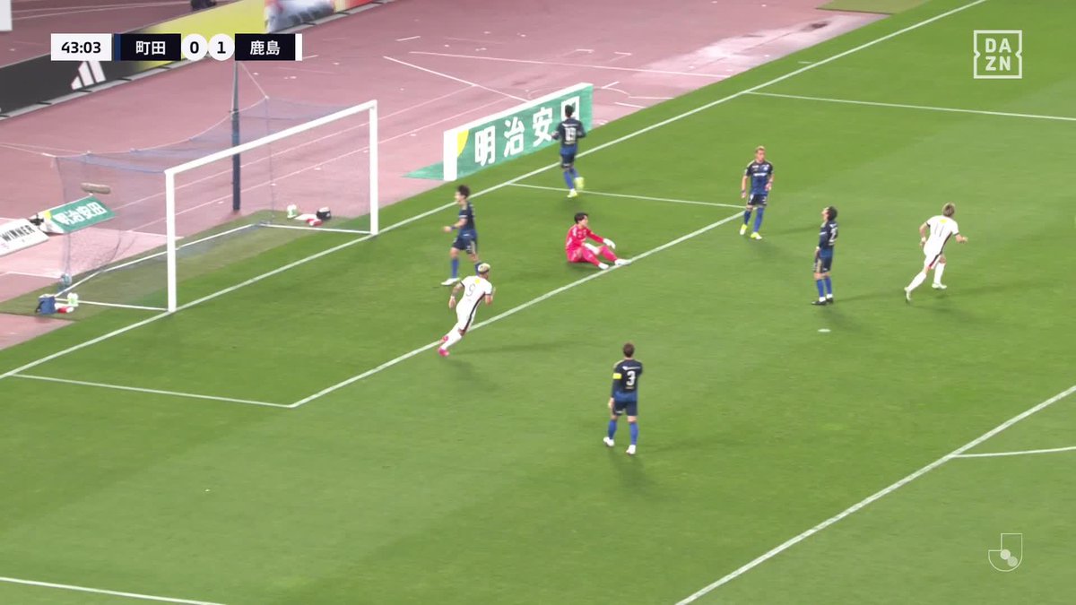#モーメントブースター でシェアして盛り上がれ!​ ⚽️ゴール (43:04) 👟三竿 健斗​​ 🆚ＦＣ町田ゼルビア vs 鹿島アントラーズ ​📺​DAZNでライブ配信中​ #DAZN #FanZone Sony｜NURO 光 #NURO光 #感動を止めるな