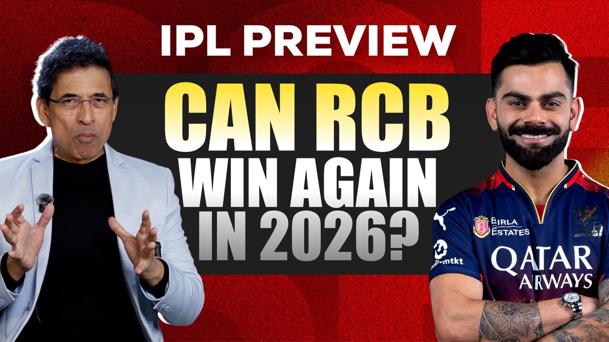 Is RCB in Harsha Bhogle's Top 4 ❓ Will Kohli &amp; Co. defend the title in IPL 2026 🤔 Watch the Royal Challengers Bengaluru Preview 🎥