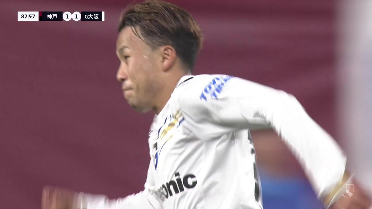 山下諒也の今季初ゴールでG大阪が逆転🔵⚫️ 🎦 ゴール動画 🏆 明治安田Ｊ１百年構想リーグ 地域リーグラウンド 第7節 🆚 神戸vsＧ大阪 🔢 1-2 ⌚️ 83分 ⚽️ 山下 諒也（Ｇ大阪） #Ｊリーグ