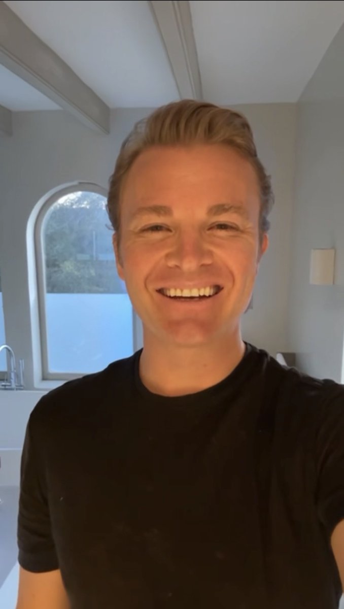 Two members of the Mercedes family have won their first Grand Prix with us in China - here's a message from one to the other 🤝 🤳 Nico Rosberg