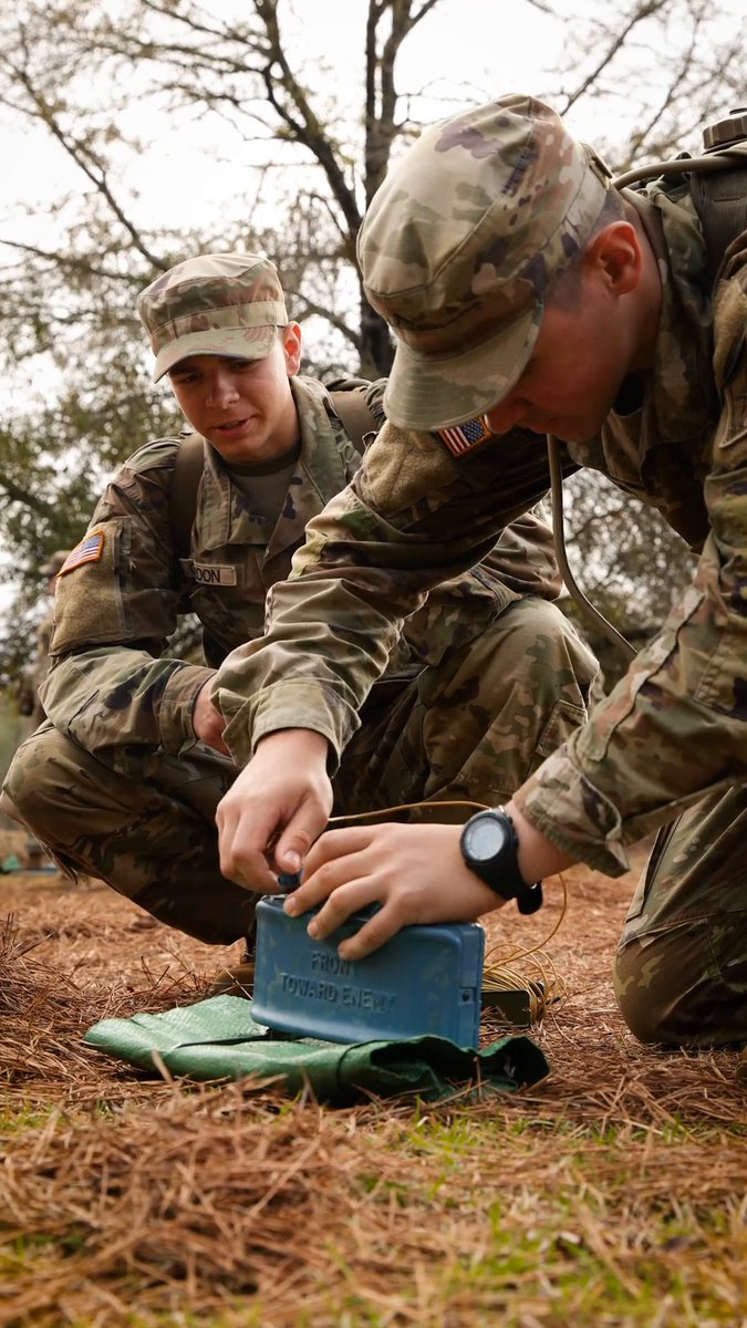 Setting up some boundaries. Claymore proficiency is a fundamental element of battlefield control. We train constantly to sharpen our defensive capabilities, ensuring we remain the most lethal and effective fighting force on the planet. #OSUT #BCT #FortBenning U.S. Army