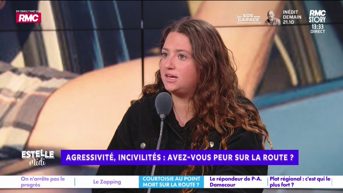🚗 Avez-vous peur sur la route ? 🎙️ Elise Goldfarb : "Quand on voit que ce sont les cyclistes qui agacent le plus les voitures... C'est moi, cycliste, qui aie peur des voitures, ils sont ravagés ! Je reconnais qu'il y a plein de cyclistes qui ne respectent pas le code !"