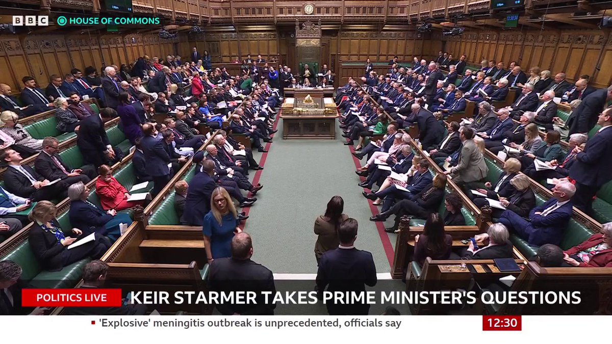 Conservative MP Andrew Snowden presses Starmer on Mandelson appointment, asking if he'd “personally” spoken to him about his relationship with Jeffrey Epstein "We’ve set out the process and it’s being put before the House," the PM says #PMQs