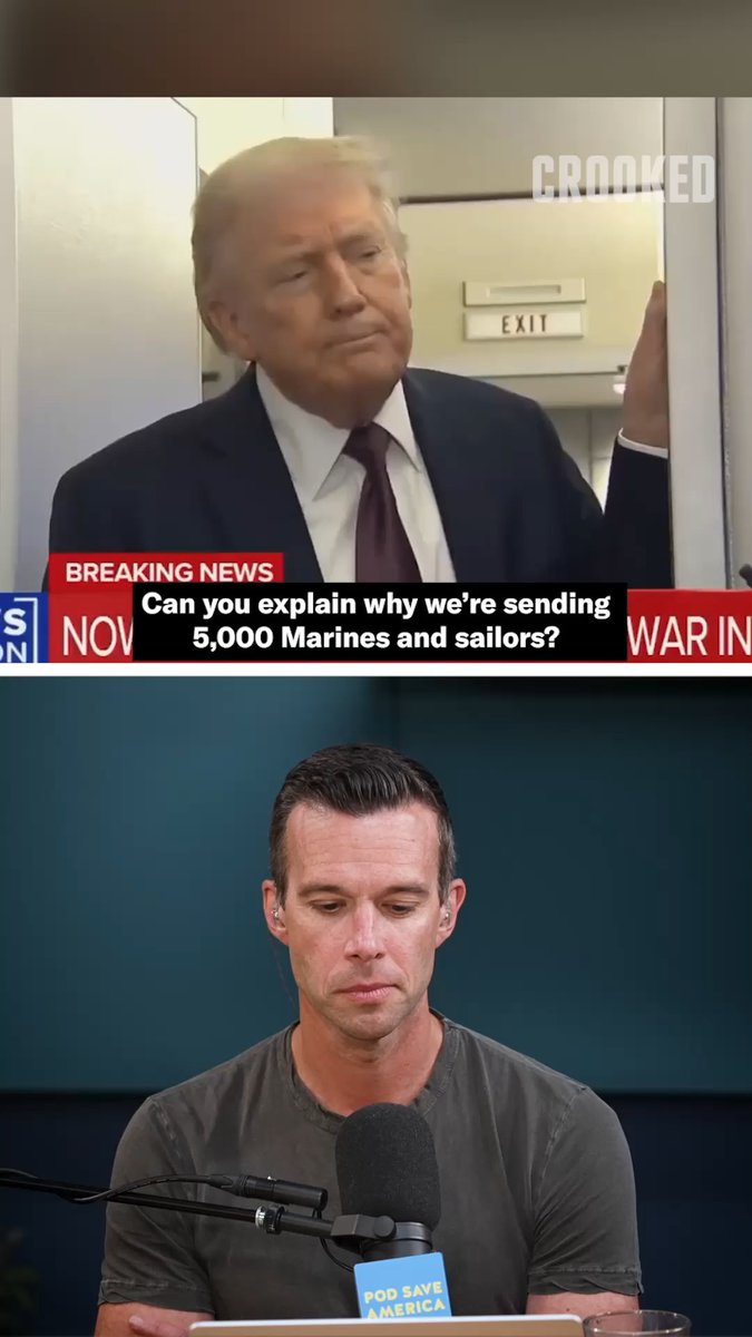 Trump accuses media companies of committing treason for reporting on the war with Iran.