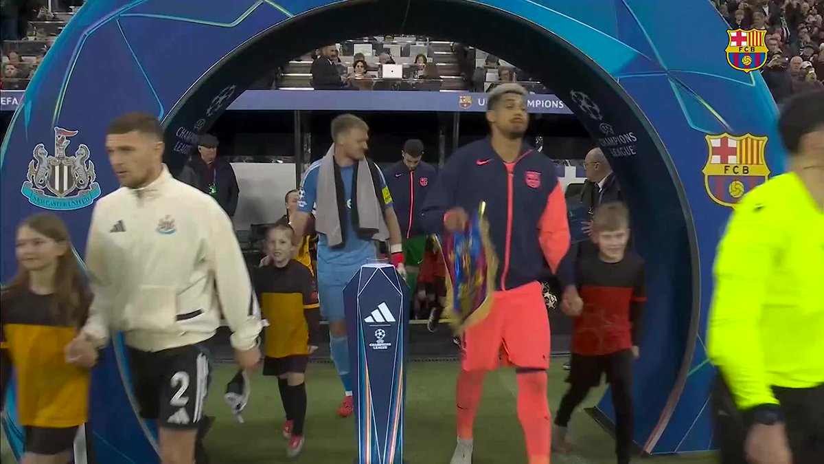 First leg: Newcastle 1-1 FC Barcelona ⚖️