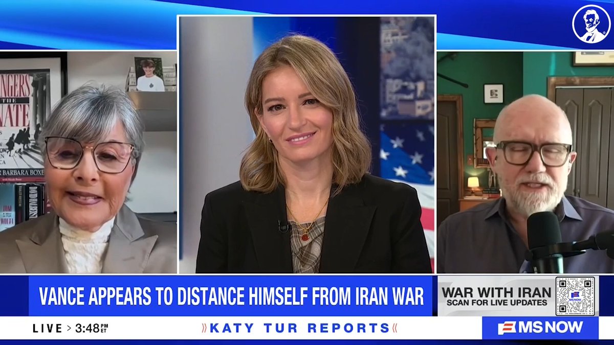 JD Vance is a political shapeshifter, but becoming a cheerleader for unpopular foreign wars might be too much for his facade to embrace. MAGA is cracking. Watch Rick on MSNOW: