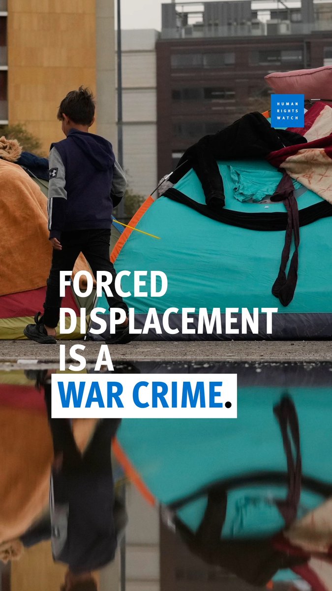 More than one million people across Lebanon are displaced following the Israeli military’s evacuation orders. The Israeli Defense Minister said that hundreds of thousands of Shiite residents of southern Lebanon will not return to their homes until the "safety of [Israel's] northern residents is guaranteed.” Forced displacement is a war crime.