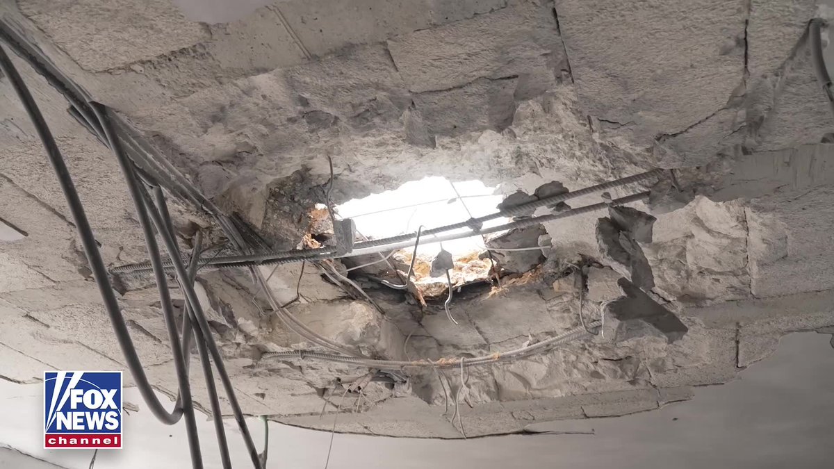 BOMBLETS IN TEL AVIV: @treyyingst shows the aftermath of the deadly impact of an Iranian cluster munition that rained down on a neighborhood just outside of Tel Aviv.