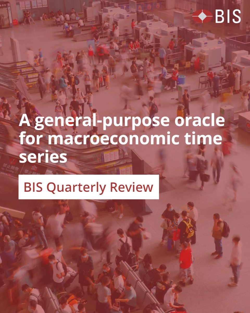 The BIS Time-series Regression Oracle (BISTRO) works like a ChatGPT for time series: it provides forecasts for key macroeconomic series and enables the exploration of scenarios. Researchers can try it out: Learn more: