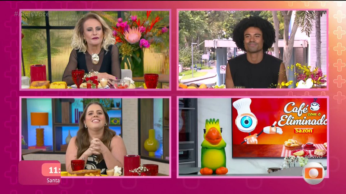 o que vocês acharam do acolhimento que Ana Paula recebeu na sua volta do Paredão? temos opiniões sobre??? 🤔 e o Breno falou quem ele acha que ganha o programa, hein!! 👀 #BBB26 #RedeBBB #MaisVocê #TVGlobo