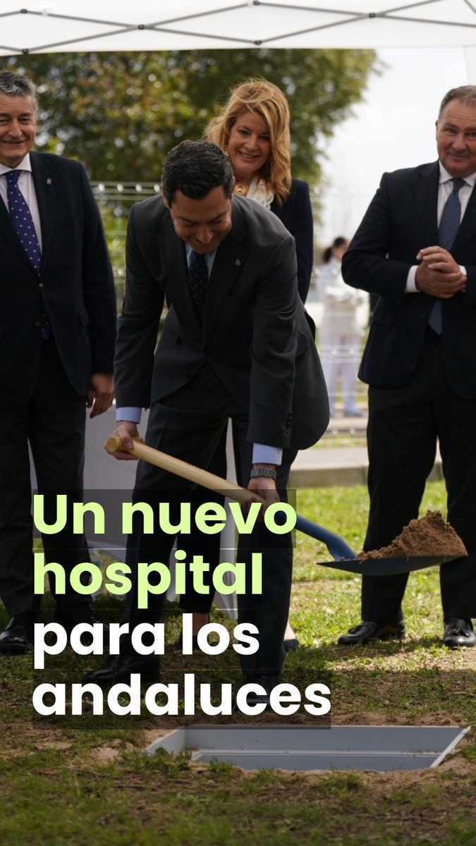 El sueño de los onubenses de hace más de 20 años se hace realidad: arranca el futuro Materno Infantil de Huelva. Gran avance para reforzar la atención a la mujer y la infancia. ¡Un nuevo hospital para los andaluces! #AndalucíaTeCuida