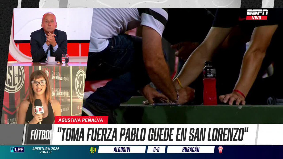 PABLO GUEDE, EL QUE PICA EN PUNTA Los entrenadores que son candidatos a dirigir San Lorenzo. ¿Quiénes tienen más chance? ▶️ Mirá #ESPNF12 en el Plan Premium de #DisneyPlus