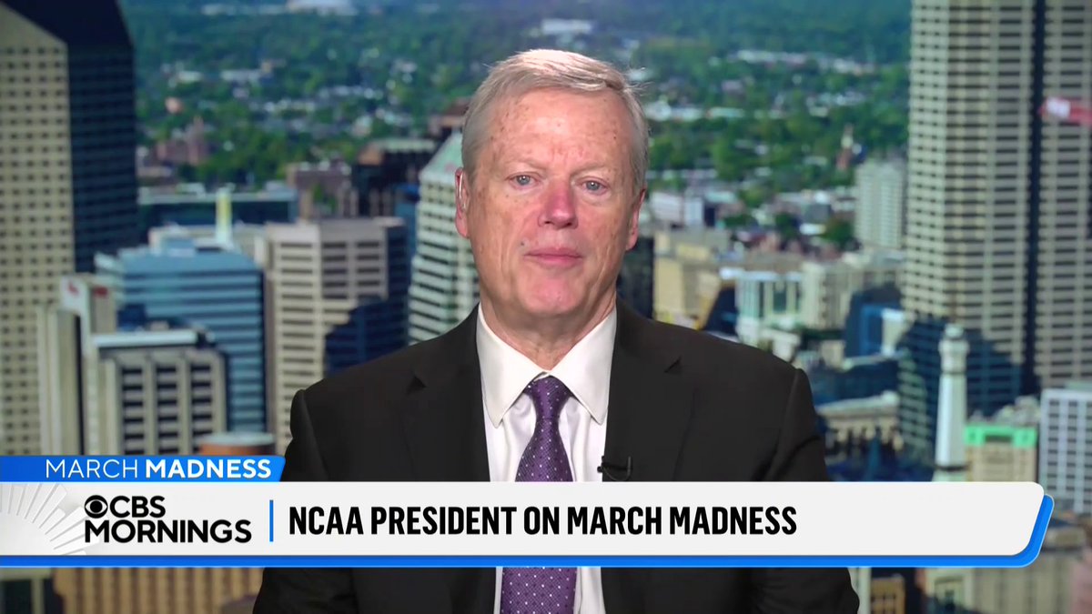 There is an “incredible amount of vitriol that’s being directed” at student athletes playing in #MarchMadness, NCAA President Charlie Baker says, which is “being driven by betting” on platforms like Kalshi. Baker shares how the NCAA outlined its concerns about prop bets in a letter to Kalshi, as the highly anticipated tournament gets underway.