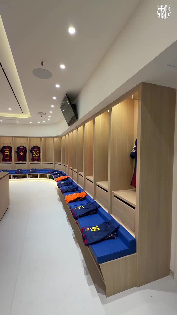 Come with us to our dressing room.