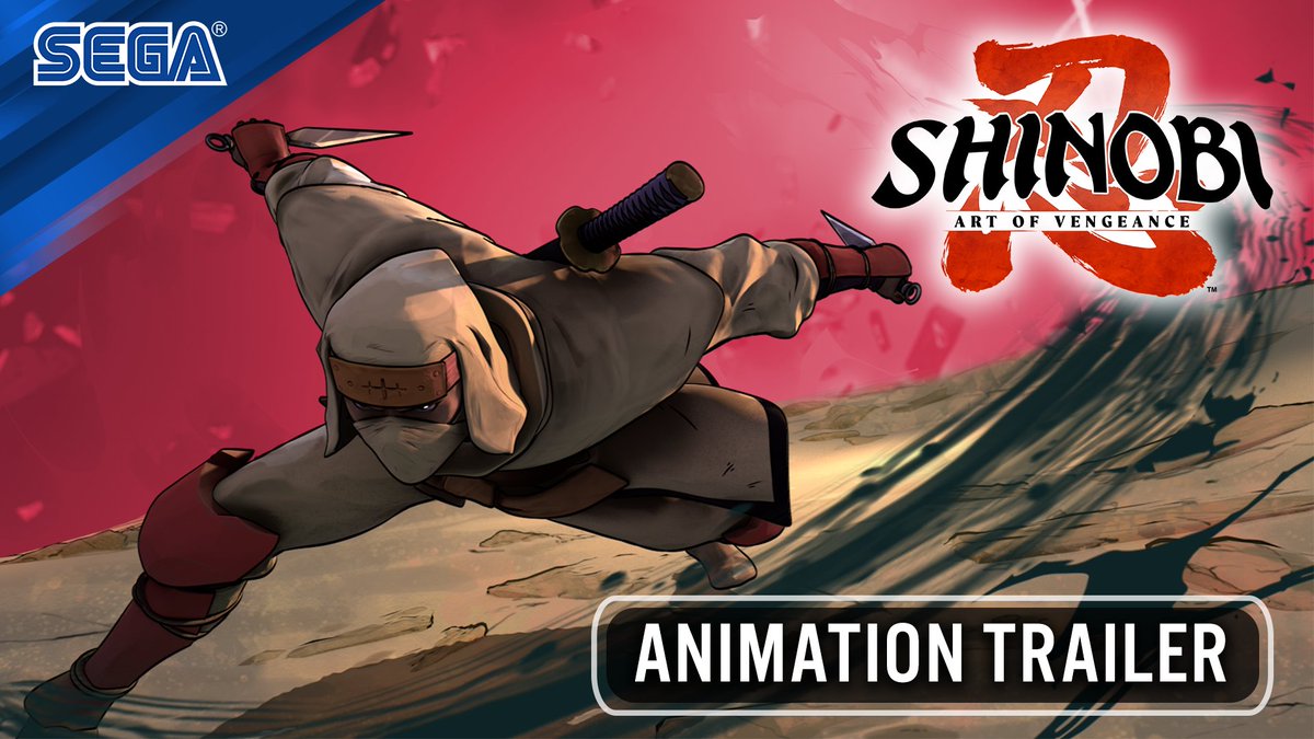 Vengeance spares no one. In this striking animation, Joe Musashi clashes with Lord Ruse in an epic ninja duel. But where one villain falls, more rise. When the SEGA Villains Stage DLC arrives on April 3rd, Joe faces his greatest trial yet against Majima, Dr. Eggman, and Death Adder. SHINOBI: Art of Vengeance is available on PlayStation 4 & 5, Nintendo Switch, Xbox One, Xbox Series X/S, and Steam.