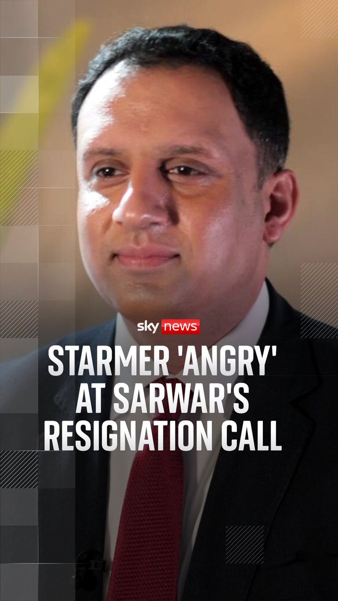Last month, the Scottish Labour leader, Anas Sarwar, called for Sir Keir Starmer to step down as prime minister over his appointment of Lord Mandelson as the U.S. ambassador. Sky's Beth Rigby sits down with the Scottish Labour leader to discuss