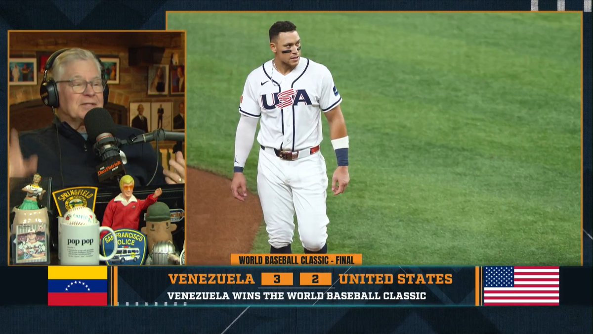 "I don’t know how much it meant to Team USA... In that moment, it just felt like Venezuela, it meant everything to them." – DP on Venezuela winning the WBC.