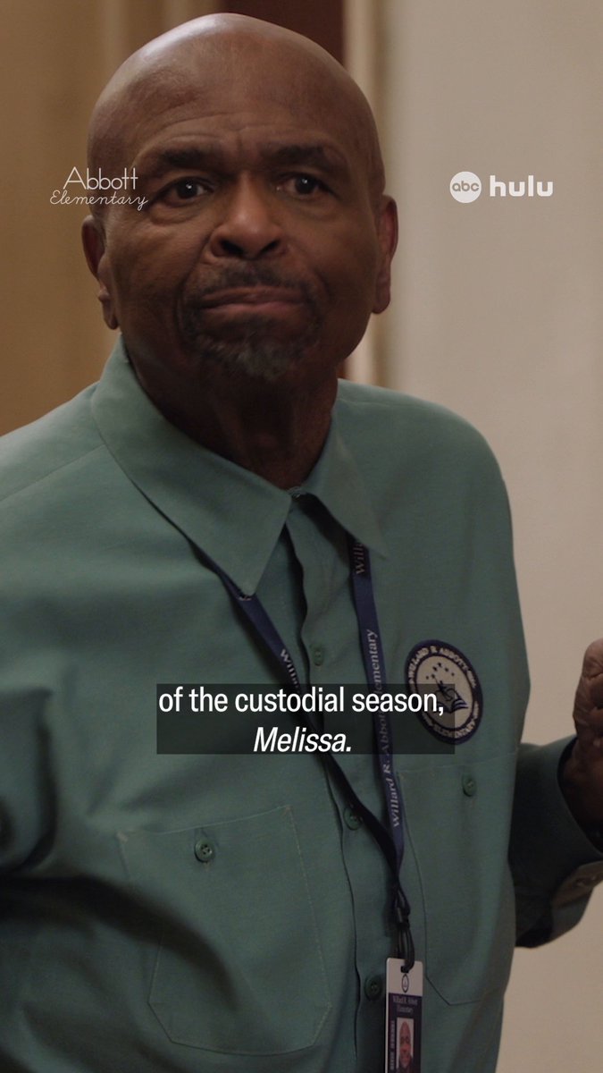 Awards season is over, but custodial season is heating up on a new #AbbottElementary 🔥