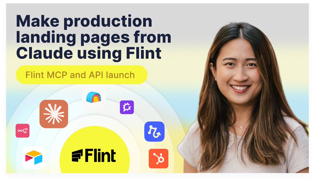 This is the era of the one-person marketing team. Launch dozens of high-performing landing pages from Claude and Clay. Using Flint’s MCP and API.