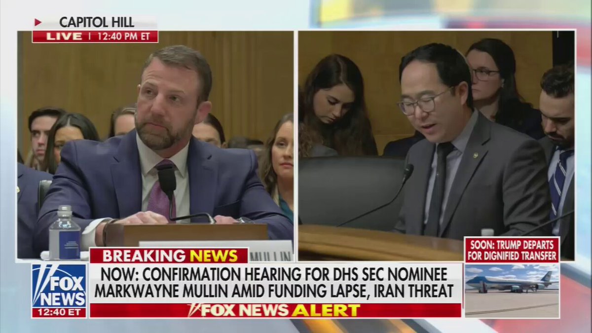 Paul: Several members on both sides that would like a briefing in the SCIF. I think that makes it much more likely that we have the vote tomorrow. Mullin: I would prefer to have the ranking member, yourself. If you want to bring another Democrat member -- Paul: It's all or none.