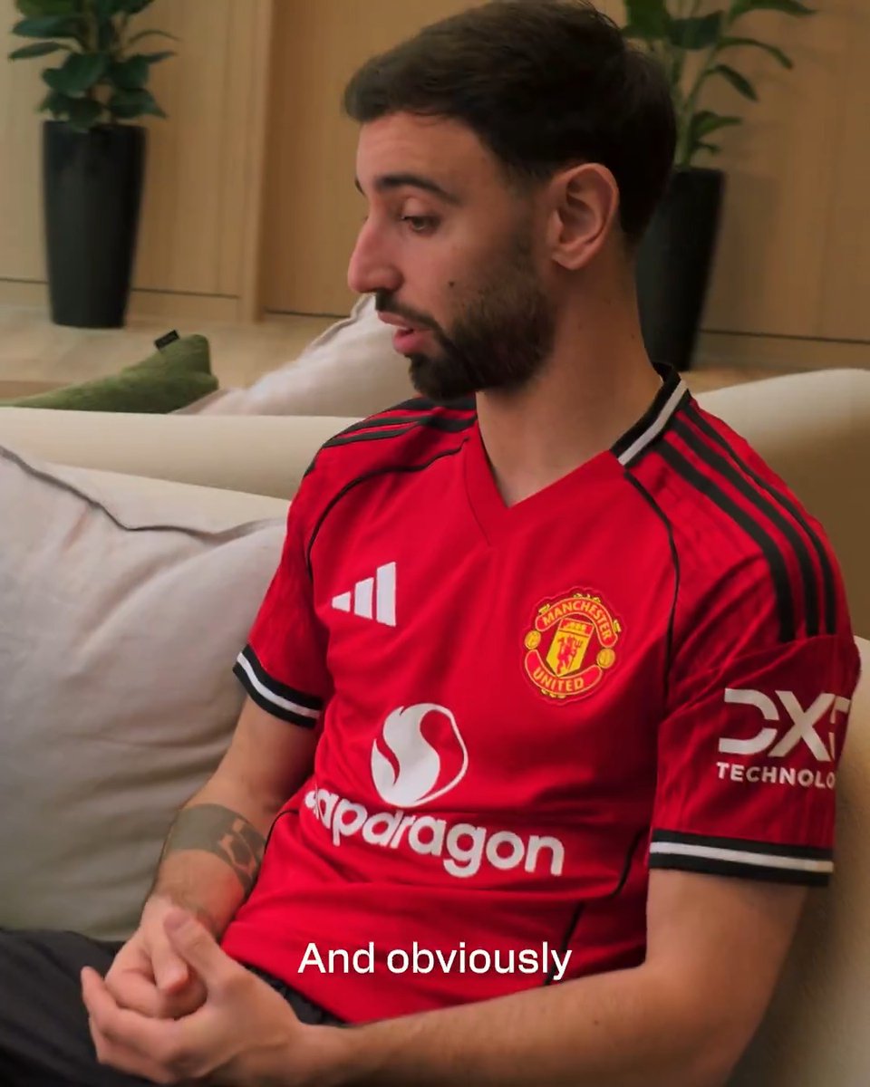 โณ๏ธ Just over a quarter of Bruno Fernandes's United assists have come from a set-piece. The secret, as revealed to Snapdragon? Desire and movement โค๏ธโ๐ฅ๐ ๐