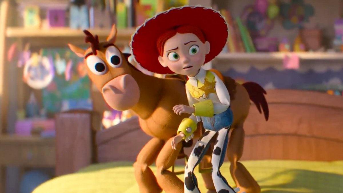 Jessie, Buzz, and the gang meet Lilypad in the first clip from #ToyStory5.