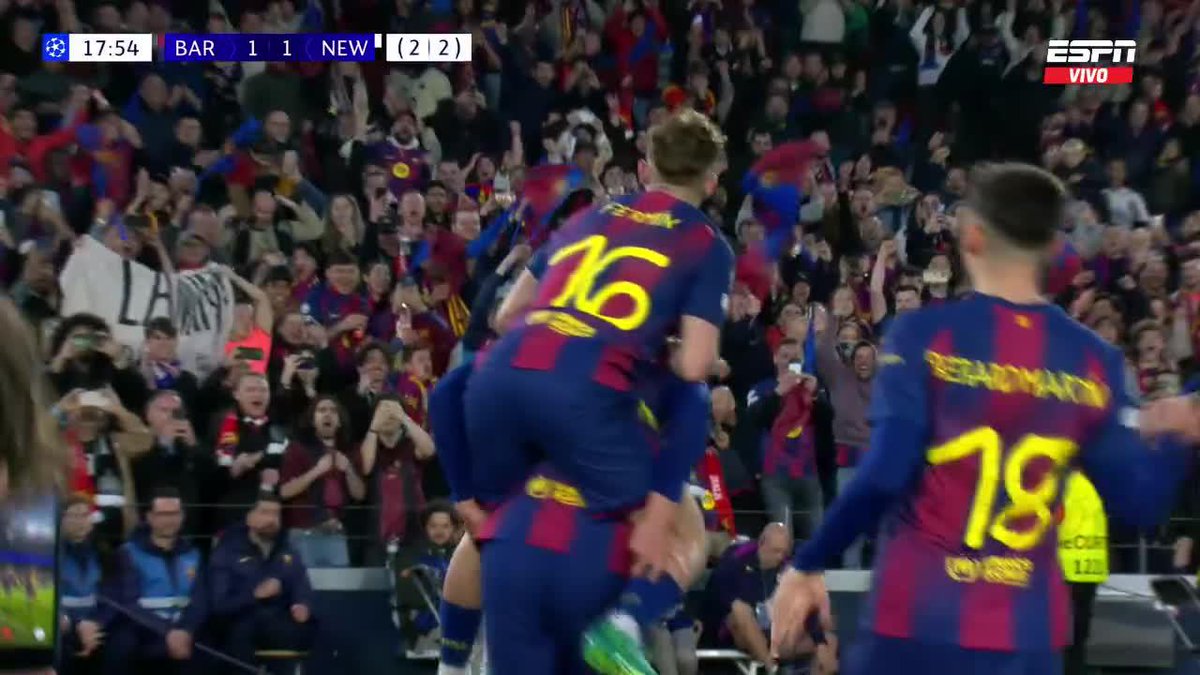 🏆😮‍💨 MARC BERNAL VUELVE A PONER AL BARÇA ADELANTE EN UN PARTIDAZO. 3 GOLES EN 18'