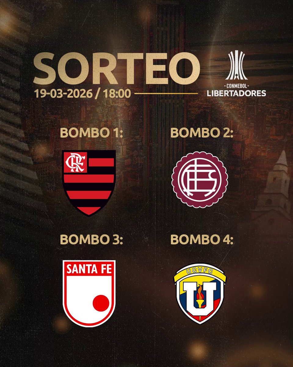 ¡Mañana a las 6:00 p.m. conoceremos nuestros rivales para la fase de grupos de la CONMEBOL Libertadores 🏆🇮🇩! ✔️Recuerda que hoy es el último día para abonarte con precios preferenciales. ¡Acompáñanos y vivamos juntos el camino continental! 🦁👉🏻