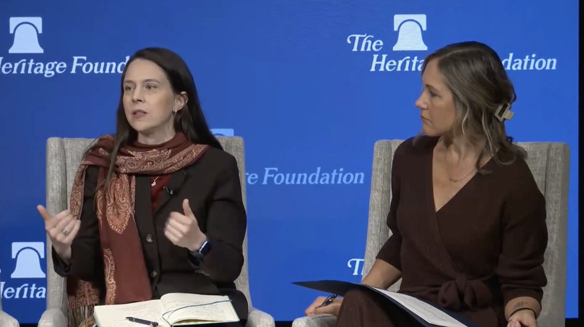 ⁨Families are a true gift to society, and embracing pro-family policies sends a strong message to future generations that the sacrifice of raising children is worth it. Allowing families to flourish should be at the forefront of our minds. Thanks for having me, Heritage Foundation!⁩