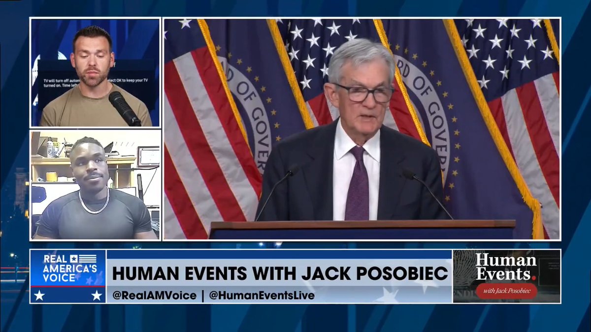 BREAKING: FED CHAIR SAYS RISING ENERGY PRICES WILL PUSH INFLATION, INTEREST RATES REMAIN UNCHANGED Jerome Powell also adds, "it is too early to judge the magnitude." Jack Posobiec @MalcomFlex