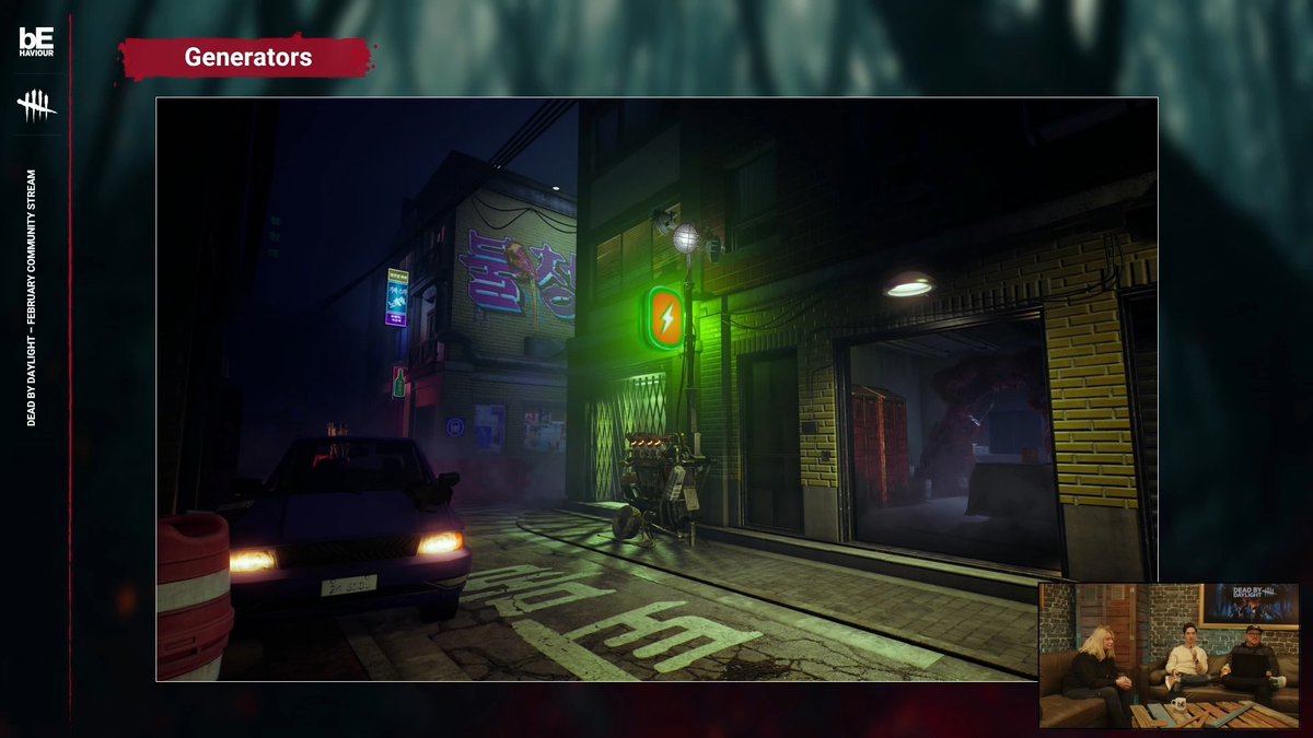 Trickster's Delusion has arrived! Let us know your tips for this new map! We'll start: 👤 Once the gen in the club is repaired, use the music to mask your actions from the Killer 🔪 Stealth is your best friend. Use buildings to break line of sight and get the drop on Survivors