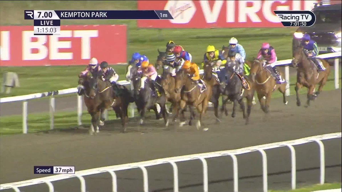 Kempton win number FOUR! Final Night just loves this place.