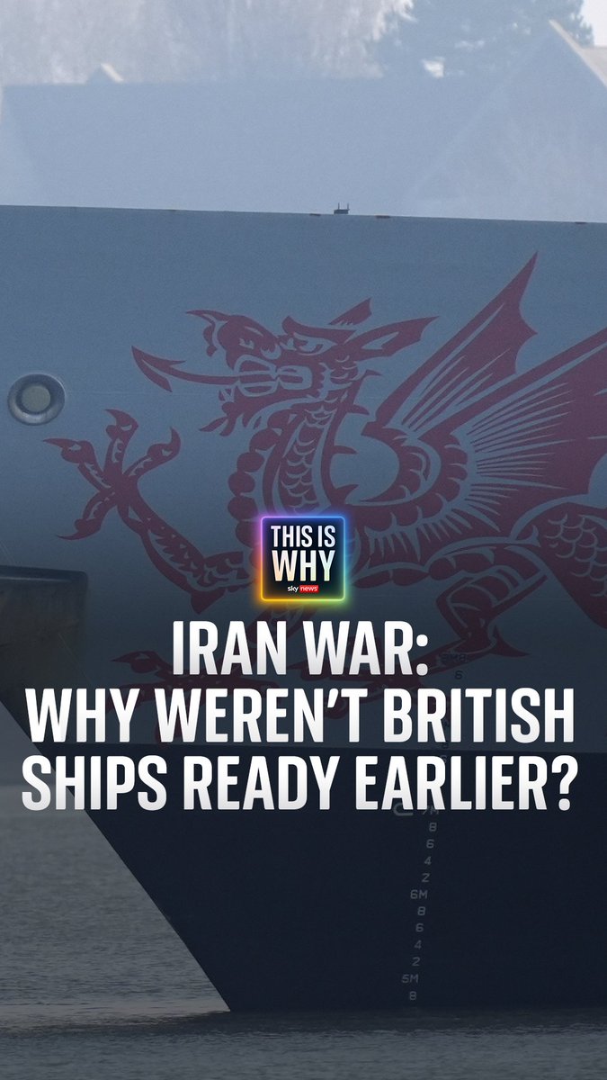 Why weren't Britain's ships ready for Iran quicker? Could the U.S. not have seen this coming? Will we have to ration petrol? On #ThisIsWhy, Niall Paterson puts your questions about the war in Iran to our defence and security analyst, Michael Clarke. 🎧