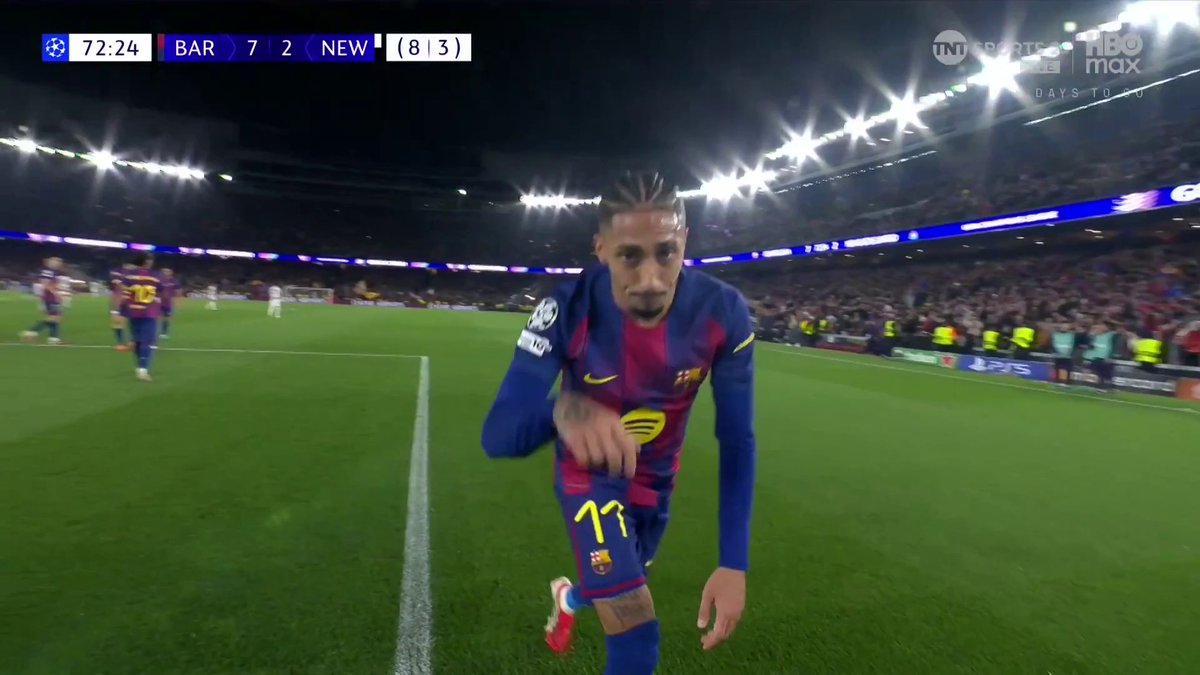 Things go from bad to worse for Newcastle 🫣 Raphinha gets on the scoresheet once again! TNT Sports & discovery+ UK