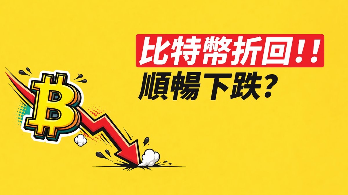 BTC受挫！大陰線跌回！開啟順暢下跌？