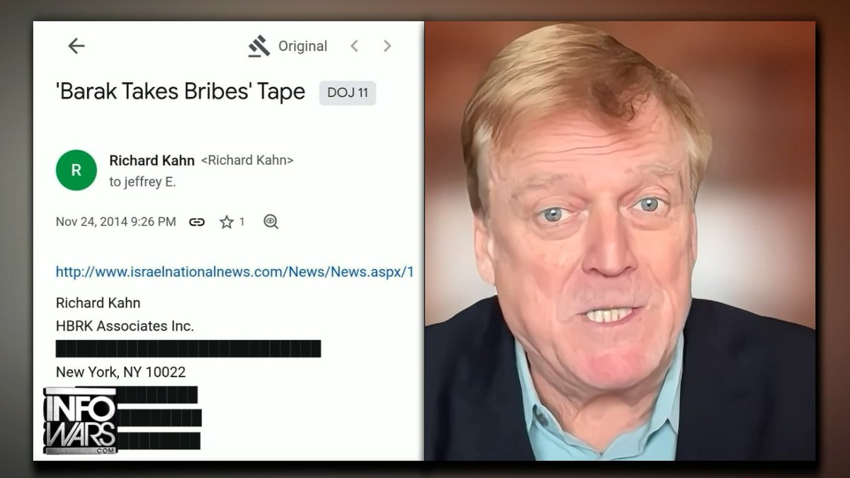 BOMBSHELL: New Epstein Docs Expose Former Israeli PM Ehud Barak's MASSIVE Bribe Scandal! Former High-Level CIA Operative Patrick Byrne Breaks The Latest Revelations From The Epstein Files »WATCH THE ALEX JONES SHOW LIVE NOW: