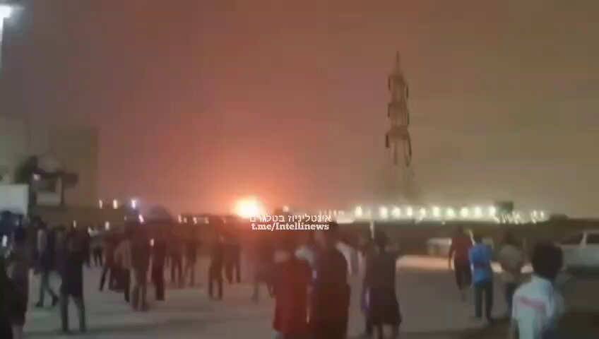 New footage of gas plants shutdown in Saudi Arabia