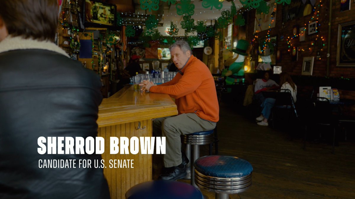 Ohio Senate candidate Sherrod Brown calls to ban congressional stock trading in new ad.