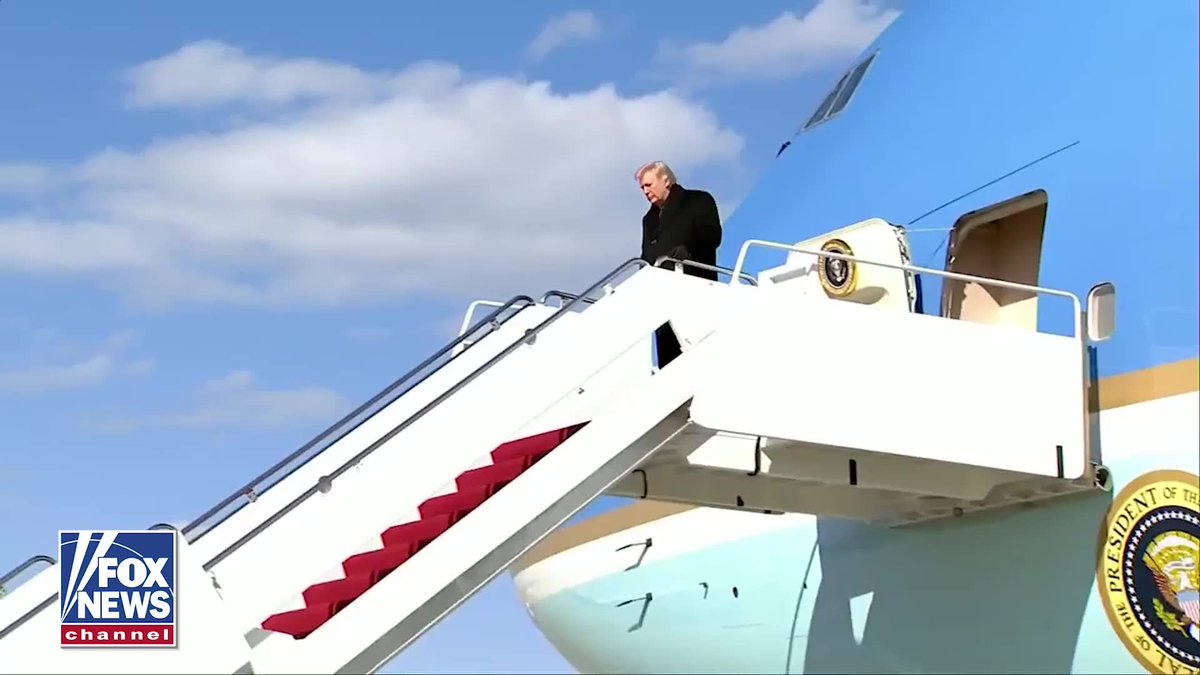 WATCH: President Trump arrives at Dover Air Force Base to honor the lives of the six U.S. service members killed in the crash of a refueling aircraft.