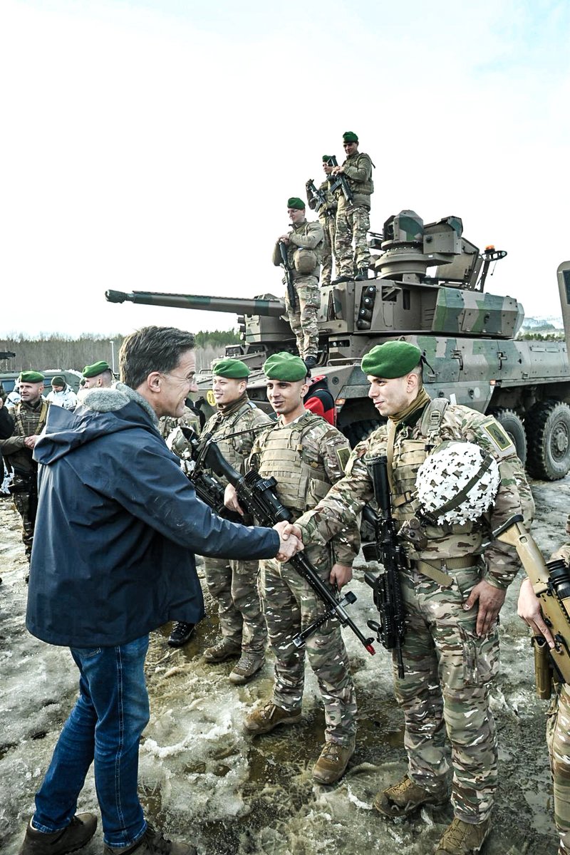 ❝Working together, we will continue to guarantee safety and security for our 1 billion citizens❞ — Mark Rutte visits Norway 🇳🇴