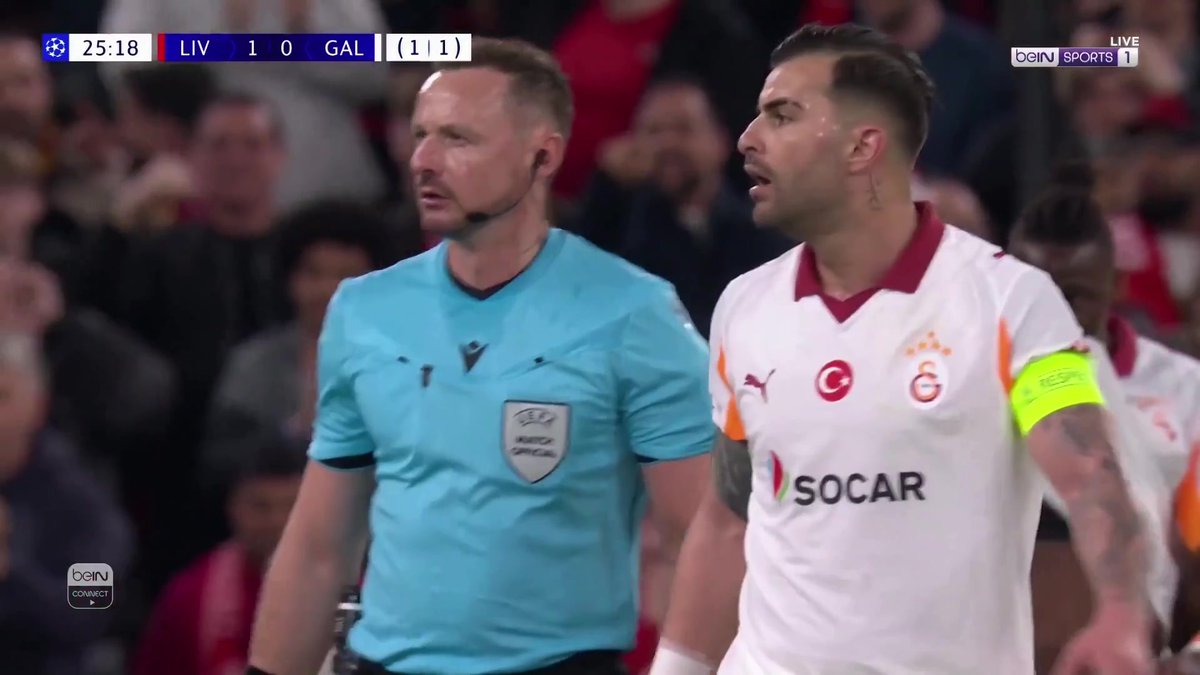دومينيك سوبوسلاي يفتتح التسجيل لليفربول أمام غلطة سراي #دوري_أبطال_أوروبا