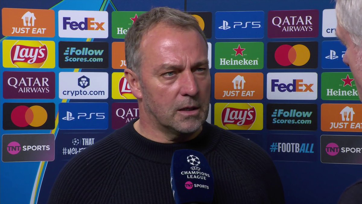 "We always want to attack, play at the front" Hansi Flick on how Barcelona managed to score SEVEN goals against Newcastle this evening 💪 Matt Smith | TNT Sports &amp; discovery+ UK