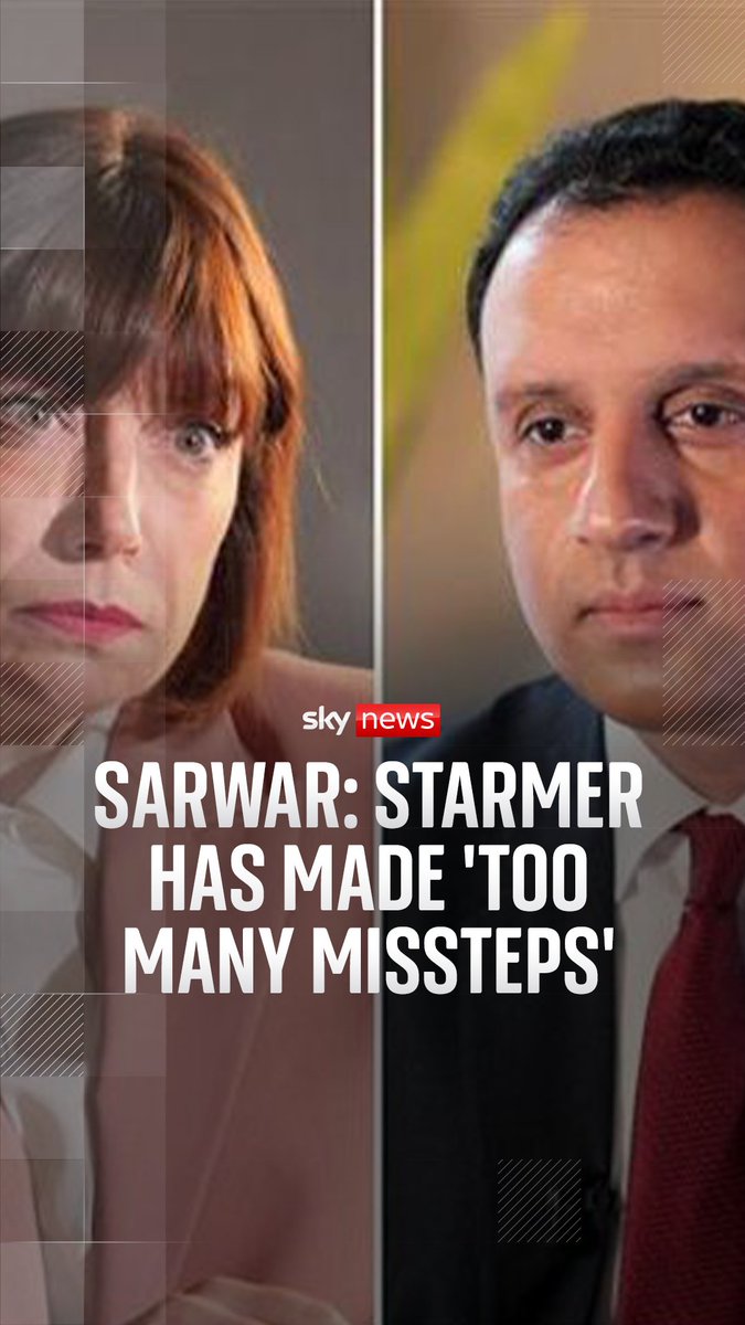 The leader of the Scottish Labour Party, Anas Sarwar, has told Sky News that the prime minister has made 'far too many missteps.' Sky's Beth Rigby sits down with the Scottish Labour leader to discuss⁠