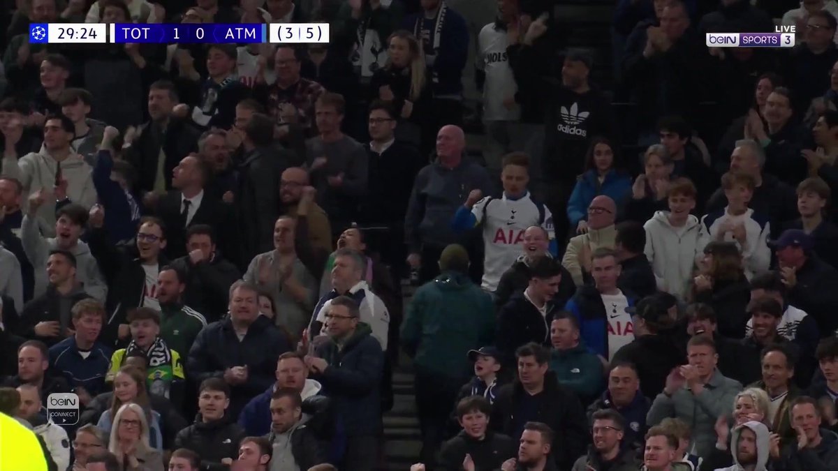 راندال كولو مواني يفتتح التسجيل لتوتنهام في شباك أتليتيكو مدريد #دوري_أبطال_أوروبا