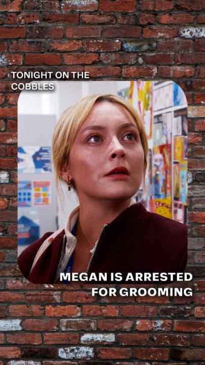 Is Megan's time up?! 🚔 #Corrie
