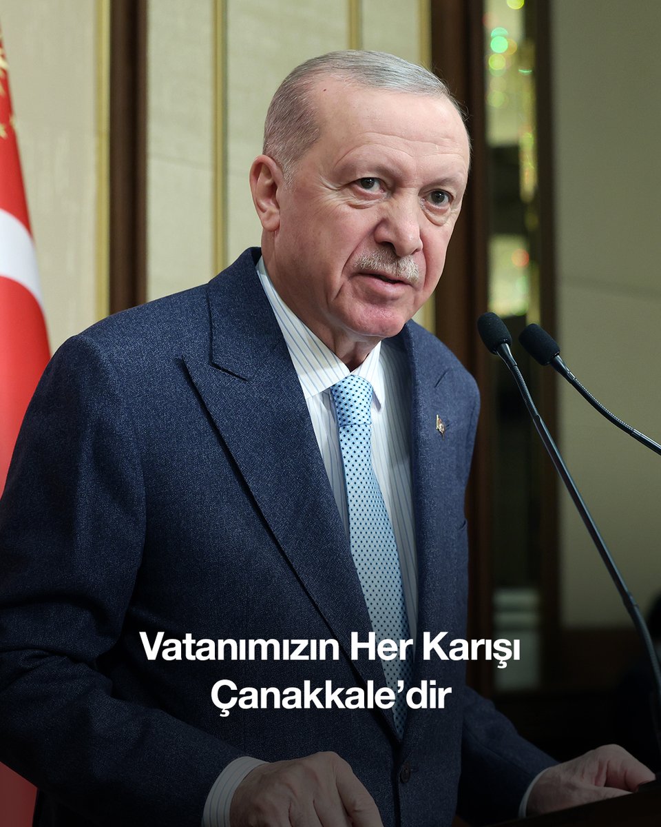 Şehit ahfadı olan aziz milletimizin nazarında cennet vatanımızın her karış toprağı Conkbayırı’dır, Gelibolu’dur, Çanakkale’dir ve dost düşman iyi bilir ki Çanakkale geçilmez…